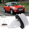 Auto Innenraum Vorder- & Hintertürverkleidung Zierleisten Clips Befestigungselement Halter Nietensatz für BMW Mini 100 Stück