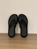 Korean version of simple and versatile slippers outer wear summer new flat-bottomed casual toe sandals fashion slippers women's beach shoes