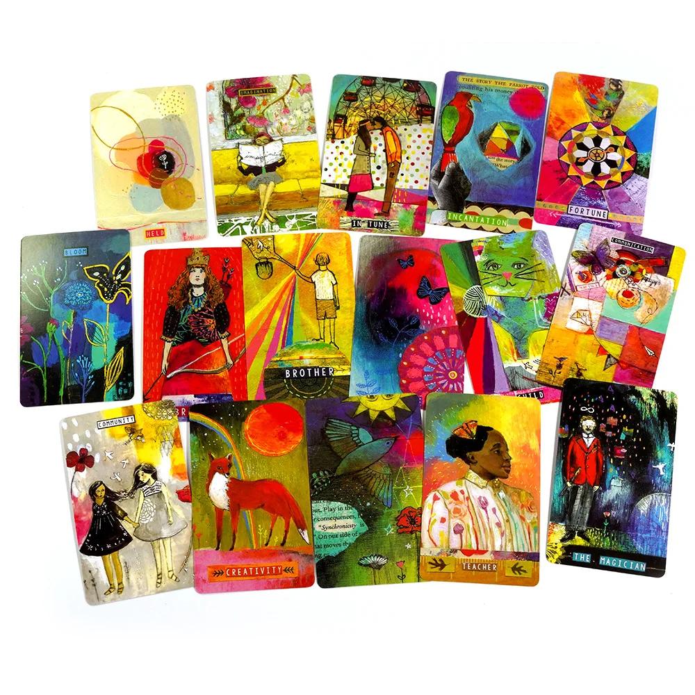 Story Cards Oracle Mysterious Oracle Cards Board Game Tarot Card Funny Delicate Party Supplies for Family Party Table Tarot Deck