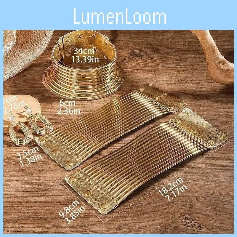 Jewelry Style African Set With Alloy Pendant Earrings Bracelets For Men Women Casual