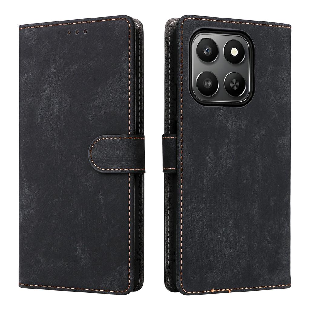 For Honor 400 Smart Case Wallet RFID Blocking PU Leather Phone Cover Stand with Strap