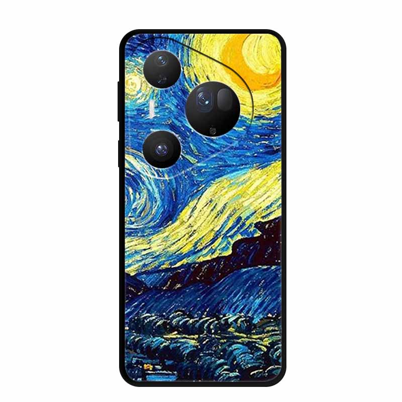 For Huawei Pura 80 Ultra 5G Case Wolf Tiger Lion Cat Black Silicone Soft Phone Case For Huawei Pura80 Ultra Back Cover Case Para