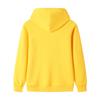 Couple's Casual Solid Color Hooded Sweatshirt - Heavyweight 320g Pure Cotton, Long Sleeve, for Spring and Autumn.