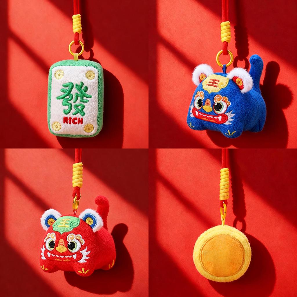 Chinese New Year Lucky Koi Plush Toy With Pp Cotton For Festive Gift Ideas