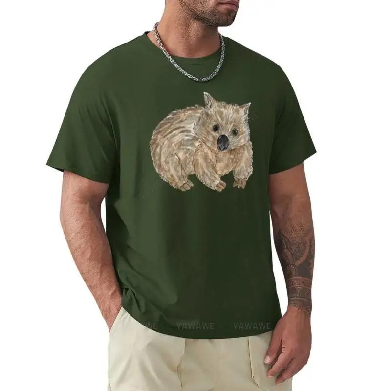 Wombat - Australian Animal painting T-Shirt Short t-shirt graphics t shirt sweat shirts sweat shirts,