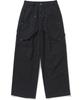 NOT4NERD Oxford Fatigue Baggy Pants - Black