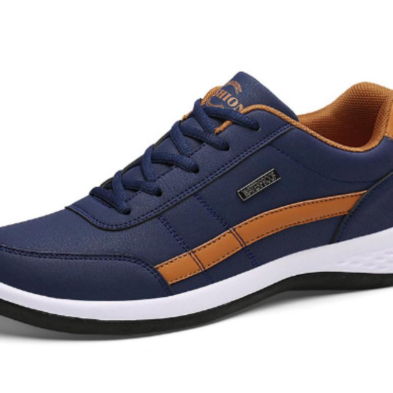 Herrenschuhe Freizeitschuhe Leder Schnürschuhe Casual Sportschuhe Outdoor Verschleißfeste Vulkanisierte Schuhe Hochwertige Herrenschuhe