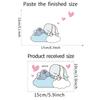 Cartoon Cute Animal Combination Switch Bedroom Living Room Home Decoration Switch Sticker