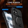 360° Rotate Magnetic Stand Phone Case For iPhone 16 15 14 13 Pro Max 16 15 14 Plus 17 For Magsafe Slide Camera Protect Cover