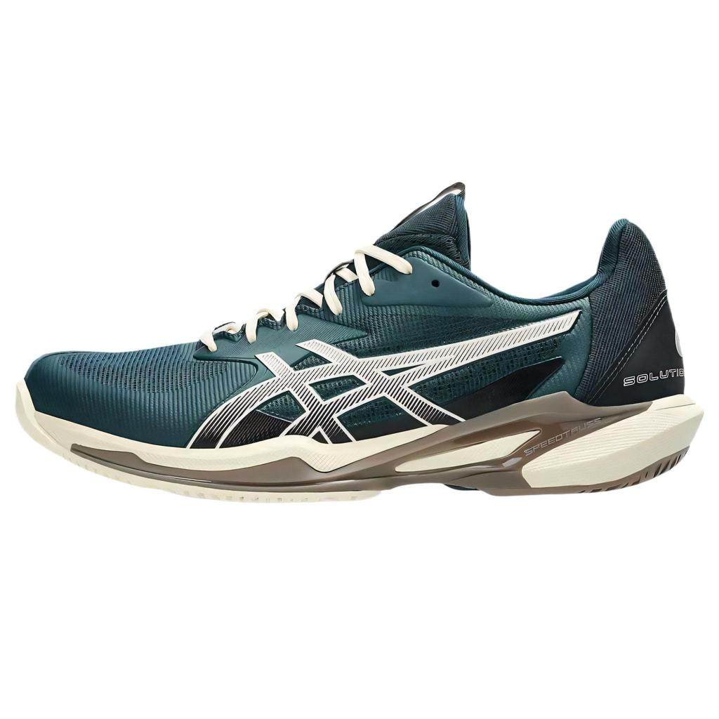 New Asics Solution Speed FF 3 Low Top Tennis Shoes Men's Saxon Green 1041A438-300