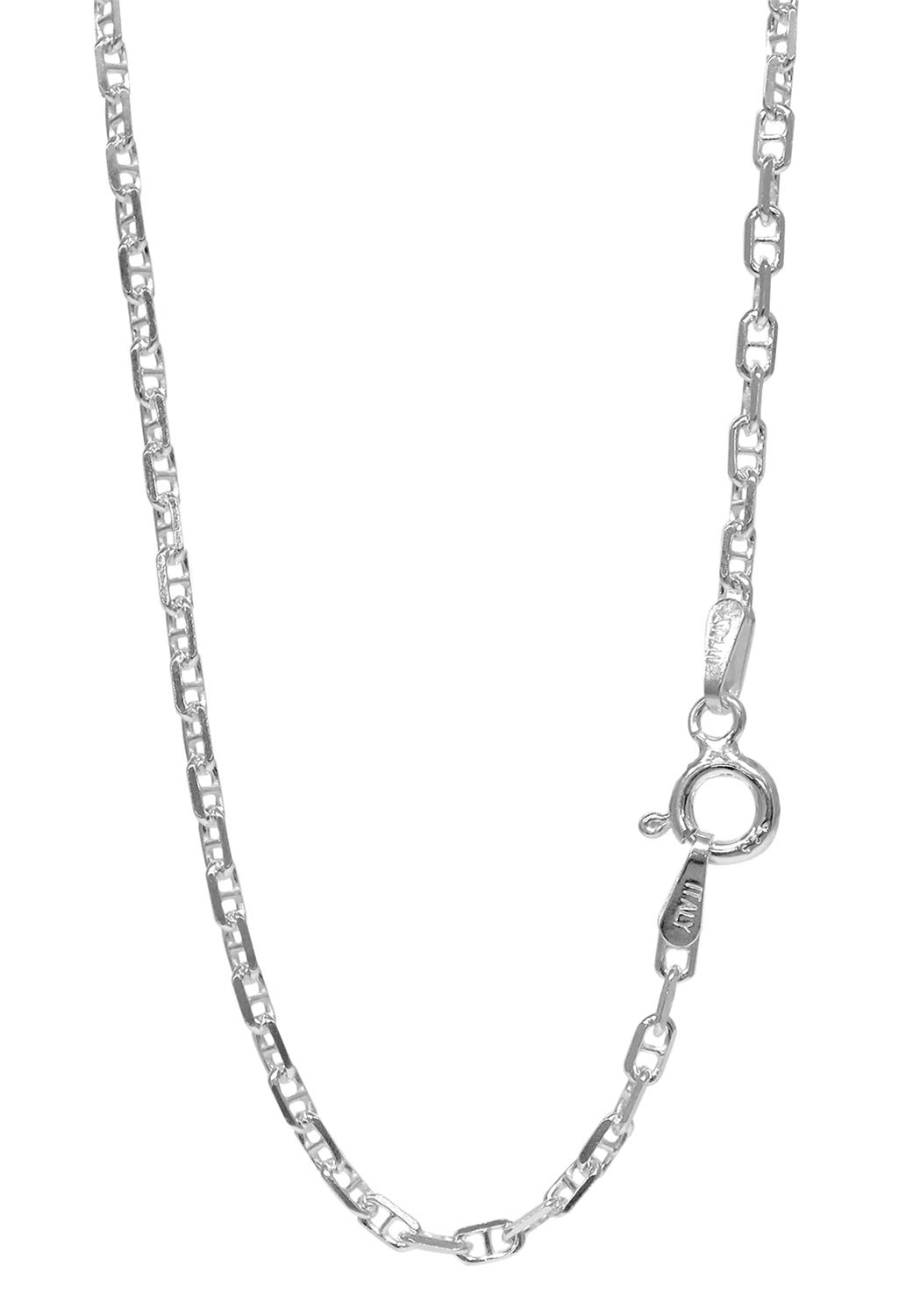 

Серебряная цепочка-ожерелье Gin no Anchor Длина Ширина Серебро 925 пробы Только цепочка [Синдзюку Кура] Цепочка, 40-60 см (45см), приблизительно. 1.9мм, Цепочка, Мужская, SV925,