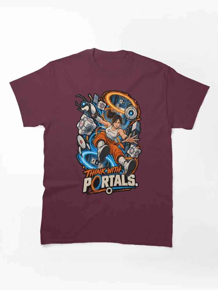 Portal Portal Think With Portals Classic T-Shirt