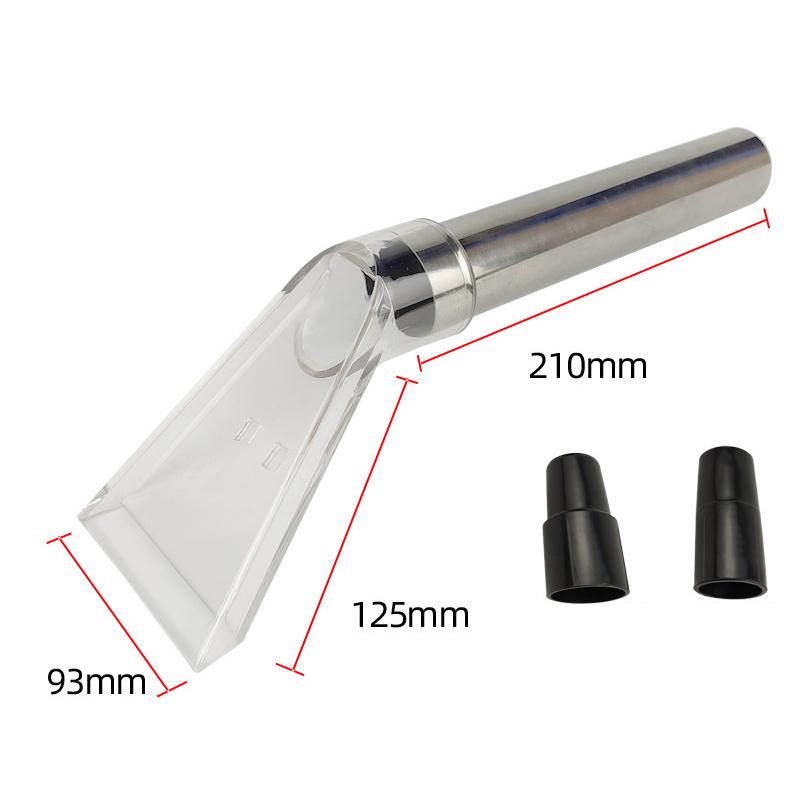 38Mm Vacuum Cleaner Brush Head Swivel Head Floor Nozzle Transparent Carpet Cleaner Brush Head Nozzle Adapters Household Cleaning