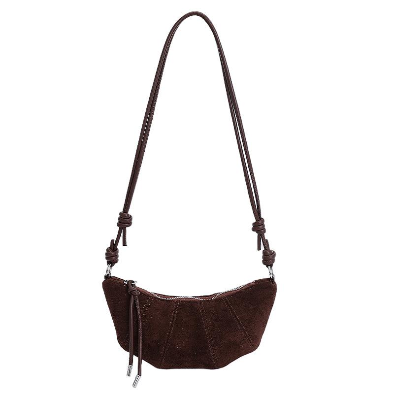 Retro Underarm Small Bag, Women's Croissant, Versatile Crossbody Dumpling Bag