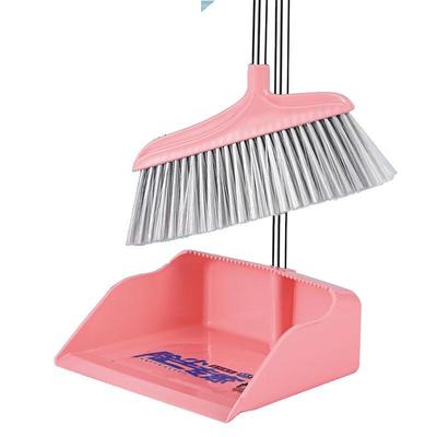 Soft-Bristle Broom and Dustpan Set