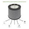 Replacement Air Purifier Filter Cartridge-Element for TaoTronics TT-AP006 High-Efficiency Activated Carbon Filtration 2x