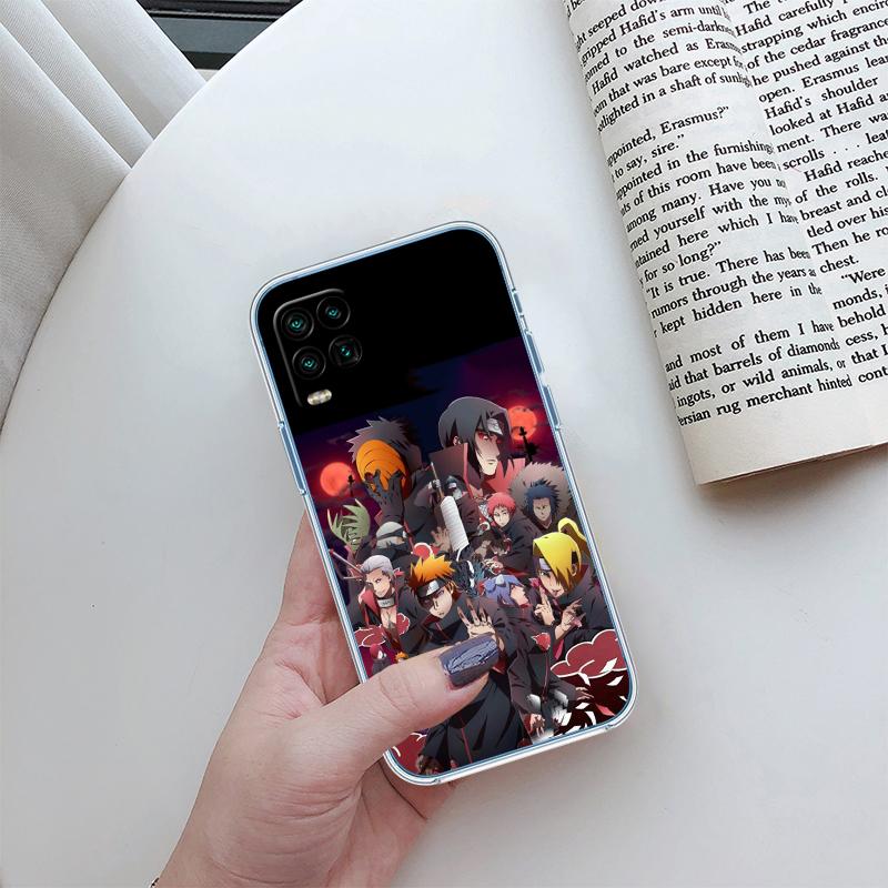 Naruto Akatsuki Transparente Handyhülle für Motorola Moto G40 G04 G05 One Ace Action Fusion + Plus Hyper Makro-Sicht Zoom