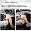 Car Seat Leg Support Extension for Tesla Model 3 Y S X Auto Seat Extender Leg Cushion Memory Foam Seat Padding Mat Accessories