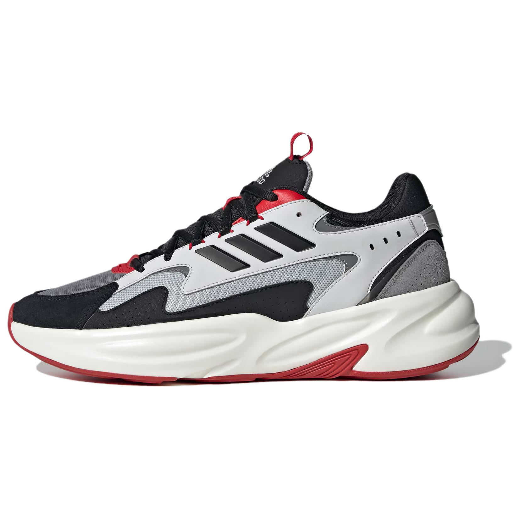 

Adidas Ozwave Fashion Slip-Resistant Durable Low-Top Dad Shoes Unisex Sneakers Black Gray JR3199 36⅔