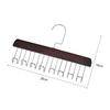 Wooden Sling Hanger Lingerie Vest Tie Organizer Household Wave Drying Racks