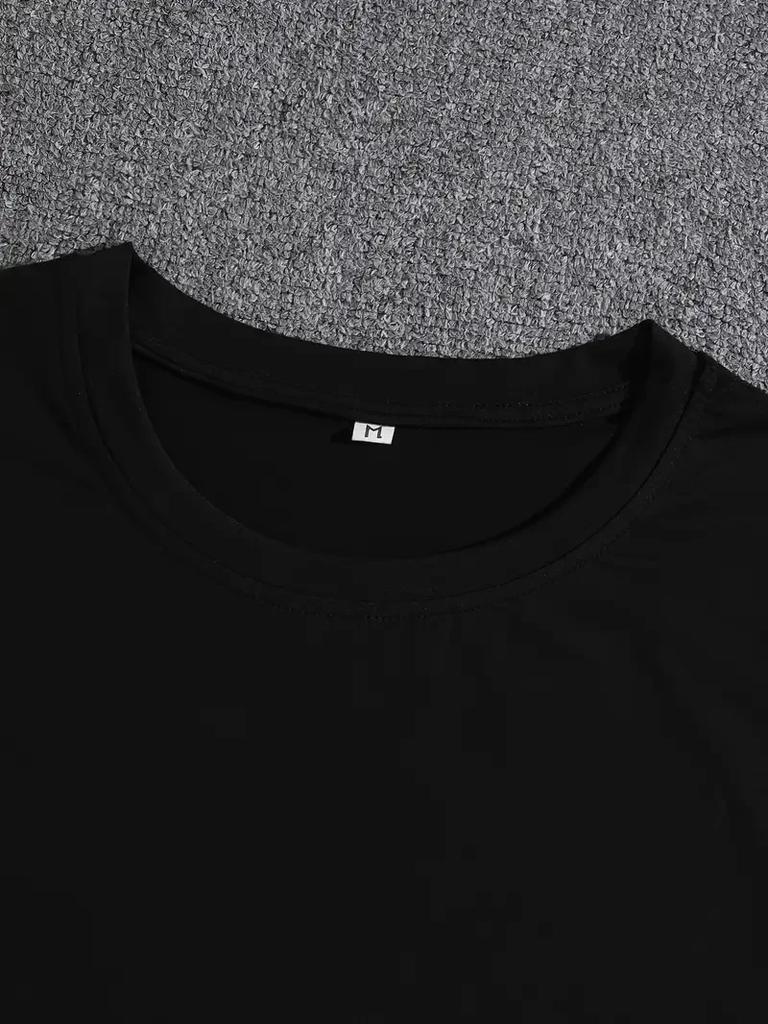 "GOOSE BUMPS" And Cartoon Geese Graphic Print, Unisex's Novel Design T-shirt, Casual Comfy Tees For Summer, Unisex's Clothing Tops