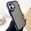 Matte Two-Color Full-Coverage Phone Case for iPhone 11-17 Pro Max