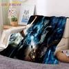 Coperta stampata Star Trek Coperta morbida in flanella Copertura per divano, poltrona di casa Coperte per giovani, bambini Viaggio Peluche Caldo Coperta copriletto