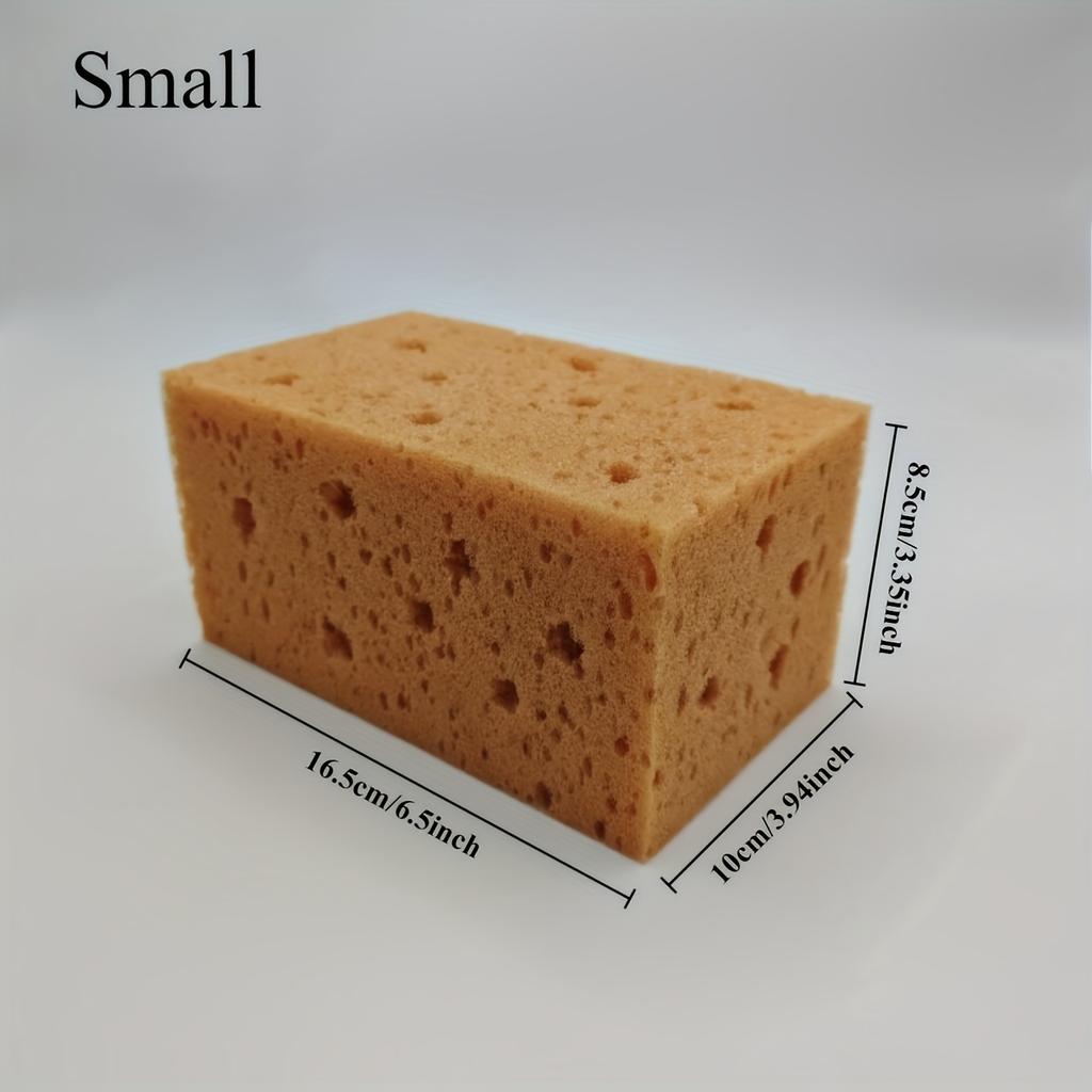 Large Absorbent Car Wash Sponge Super Soft Cleaning Tool with Honeycomb Coral Design For Washing and Detailing Vehicles