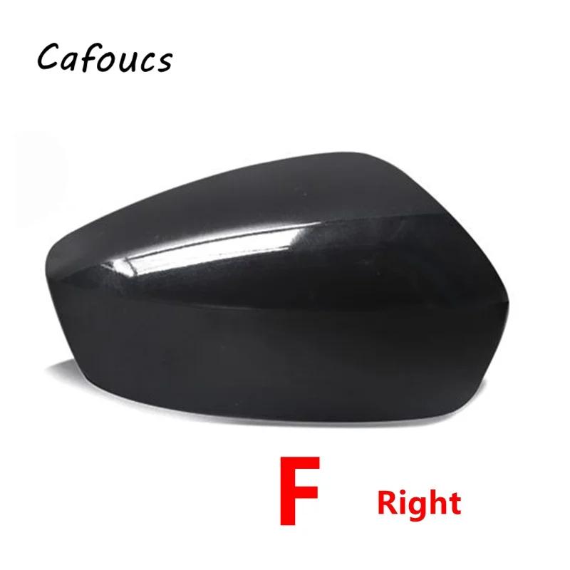 Cafoucs Car Rearview Mirror Cover Cap Shell Housing  For Mazda CX-5 CX5 2012 2013 2014 Accessories