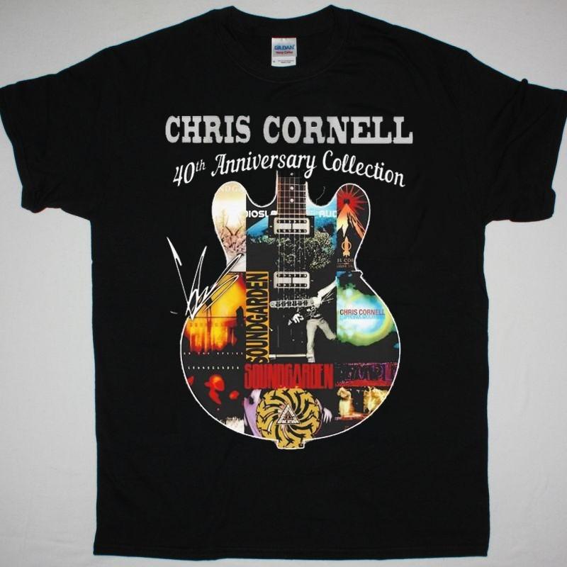 VIntage Chris Cornell 40th Anniversary Cotton Shirt Unisex Concert S to5XL CR508 Unisex T-Shirt M 1880₽