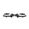 2PCS Car Door Internal Handle Silver 96861998 96861999 Replacement for Chevy Captiva Sport