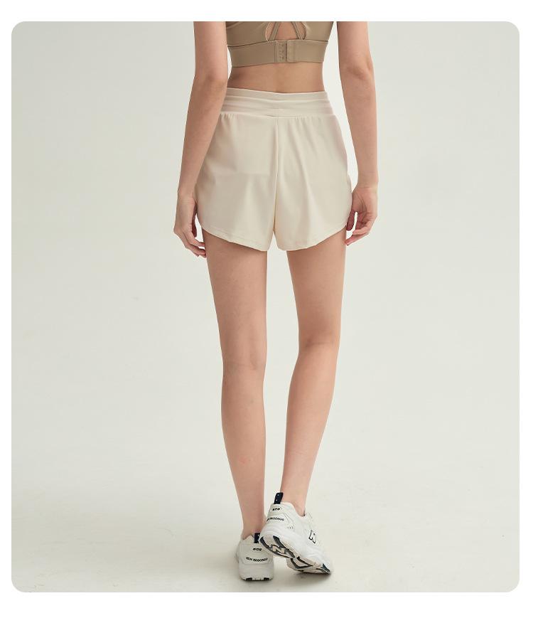 Women's Breathable Cross-Border Sports Shorts: Anti-Exposure, Elastic, 3-Point Yoga and Running Shorts