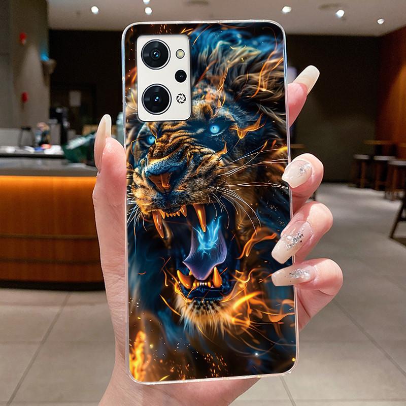 Casing For OPPO Reno7 A Reno 7A CPH2353 / Reno9 A Reno 9A Case Japan Luxury Dragon Cute Cool Boys Girls Soft Silicone TPU Cover
