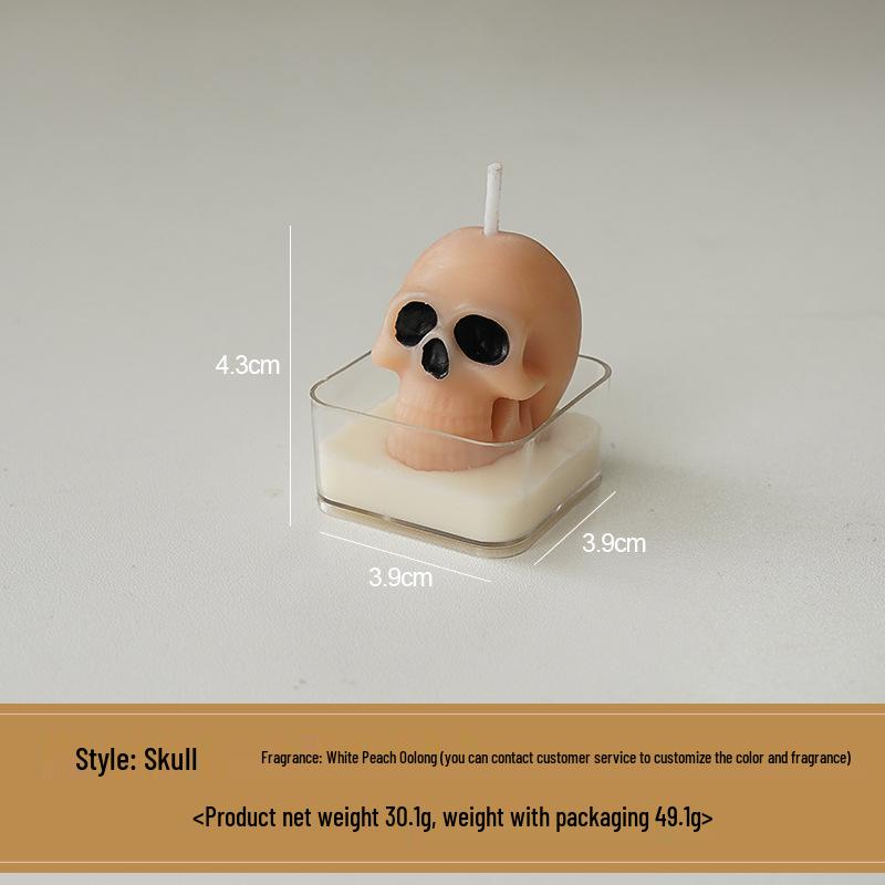 Handmade Pumpkin-Shaped Halloween Scented Candle