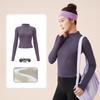 Women's Stand Collar Thickened Yoga & Fitness Top