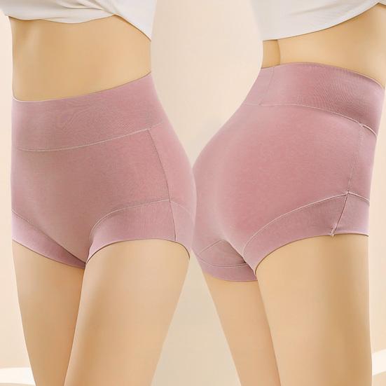 High Waisted Underwear for Women Full Coverage Tummy Control Shapewear Panties Plus Size Soft Breathable Stretch Brief