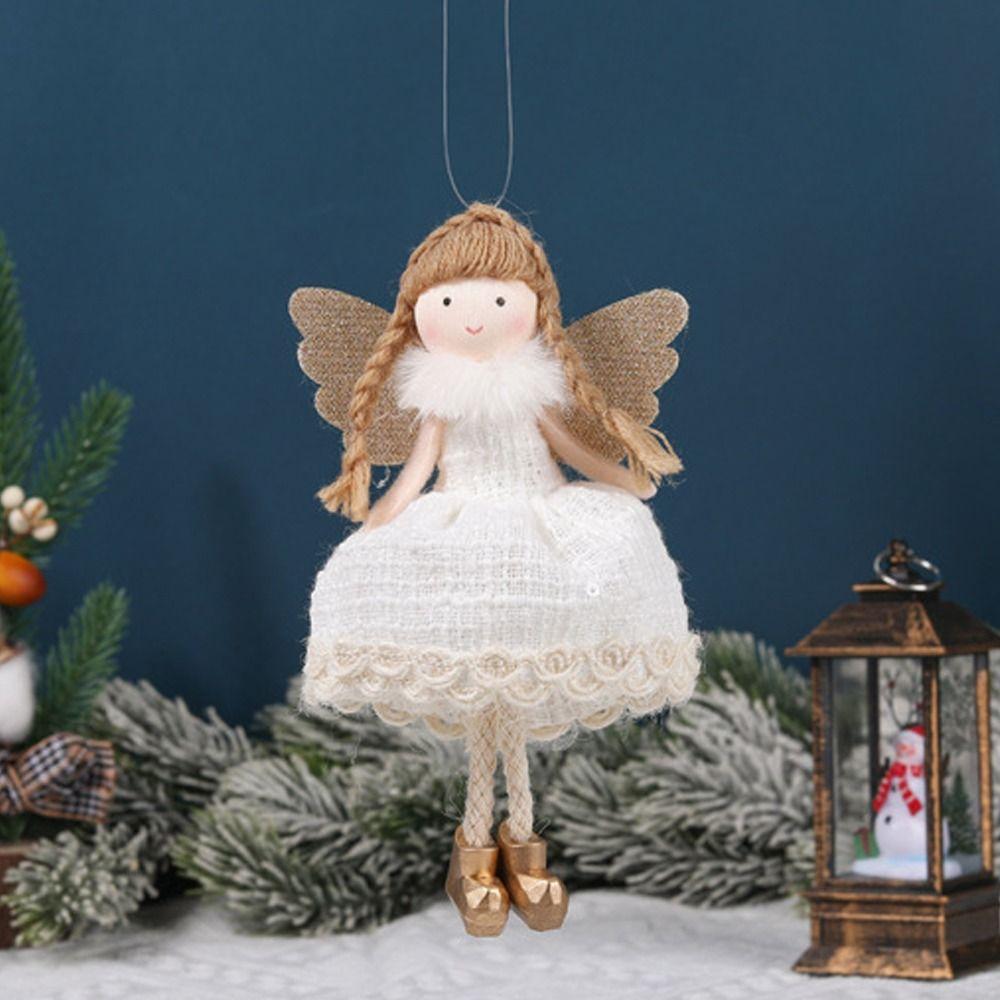 Soft Plush Angel Girl Pendant Cartoon Angel Girl Ornaments  Party Favors