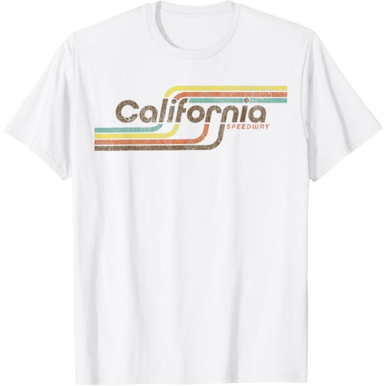 Faded Vintage California Racing T-Shirt T-Shirt S