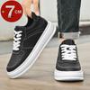 Scarpe Oxford da Uomo con Rialzo Aumentano Altezza 7cm Sneakers Sportive Tempo Libero Moda Taglie Forti 36-45