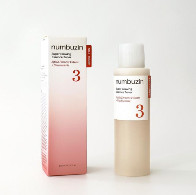 NUMBUZIN Ne. 3 Super Glowing Essence toner 200 ml