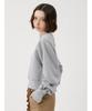 Furfur Mini Heart Embroidered Sweatshirt RWCT251096 GRY Women's