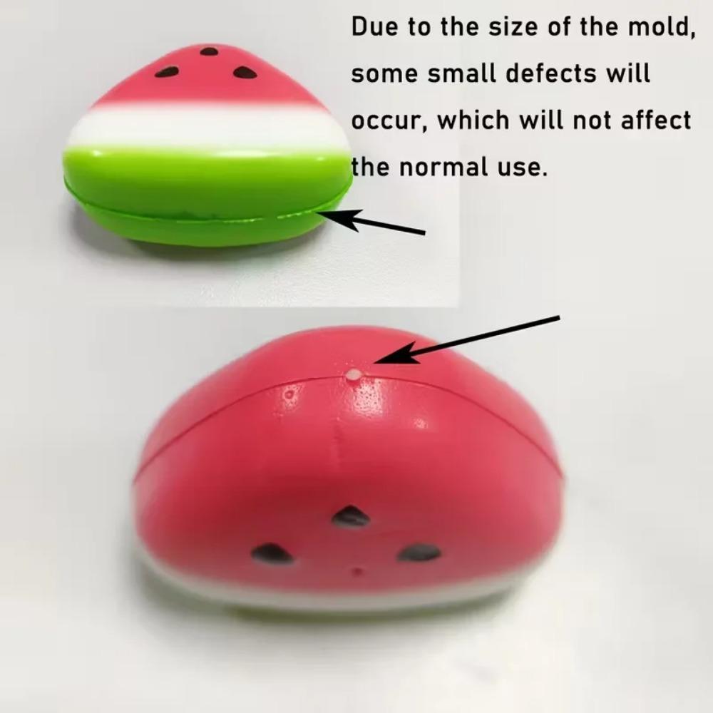 Watermelon Squeeze Squishy Fidget Toy Soft Playful Texture Stress Relief Sensory Toy for Kids Birthday Party Favors