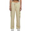 Urban Classics Ladies - Wide Leg Twill Cargo Pantalon