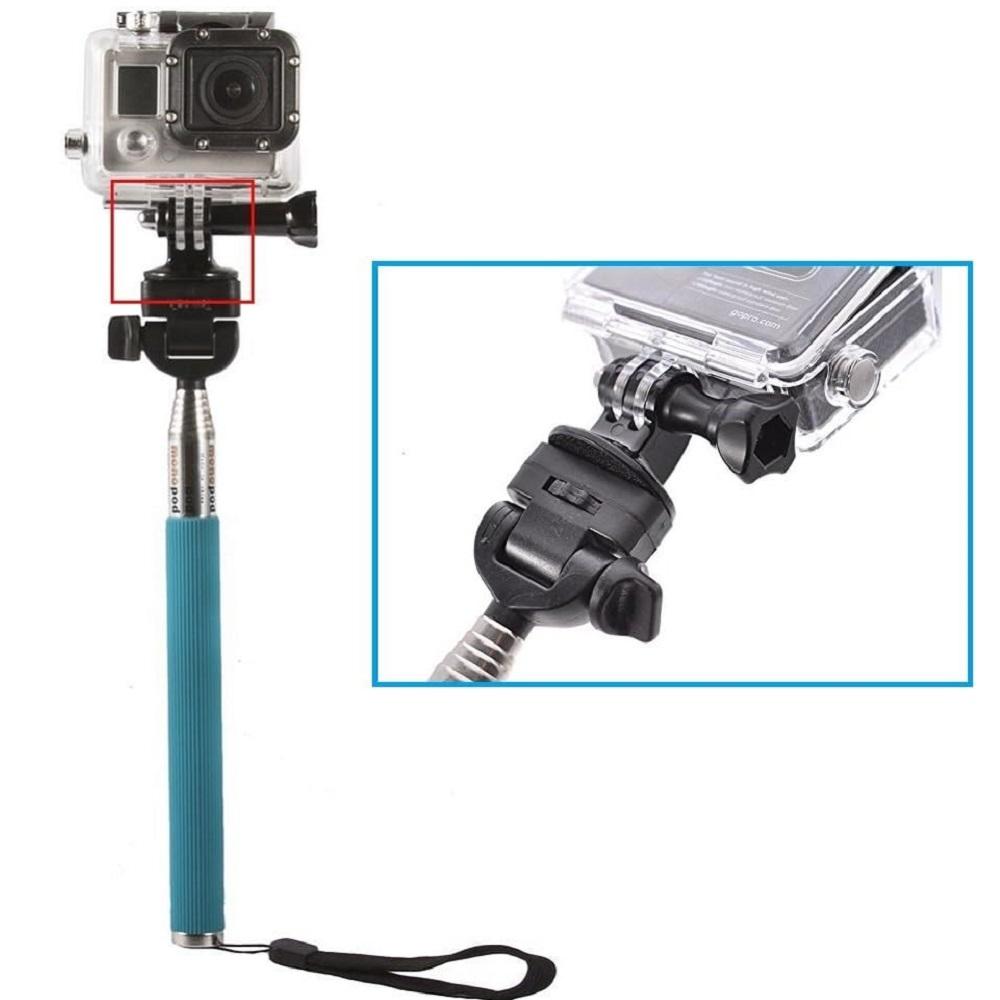 6PCS Tripod Holder Case Mount Adapter GoPro Accessories for Go Pro Hero 12 11 10 9 Black 8 7 6 5 4 MAX Session SJCAM Yi EKEN