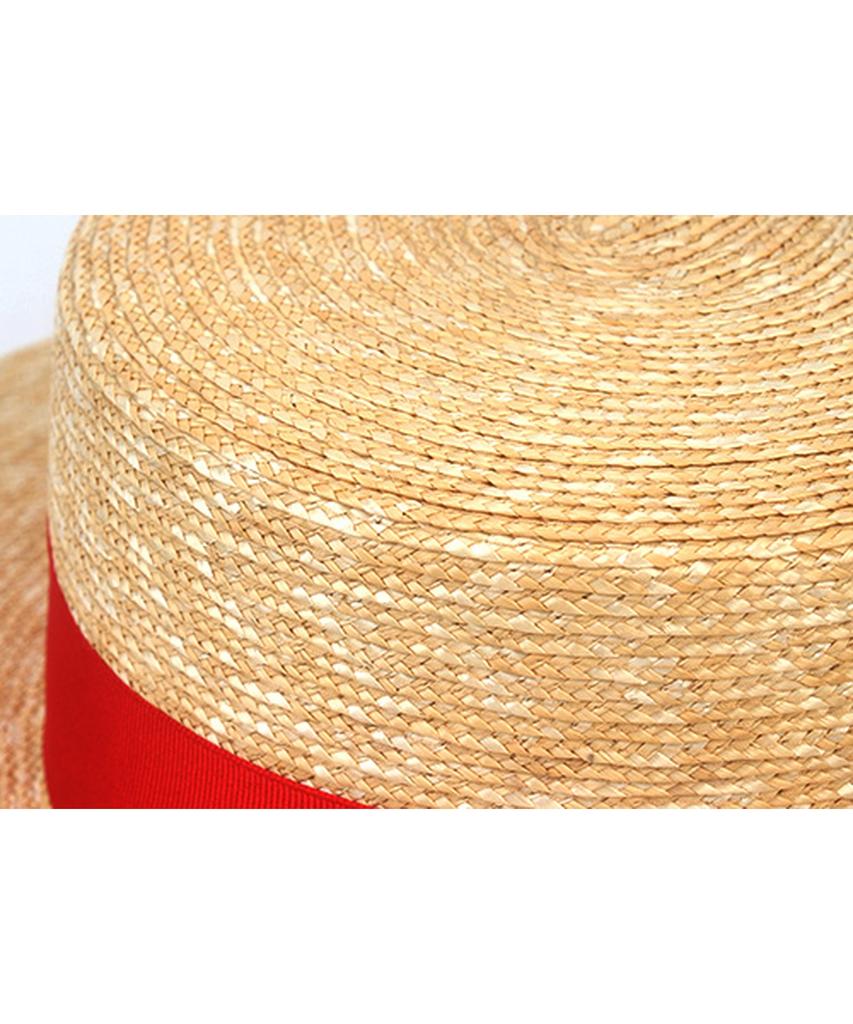 Yunibeosyeolkemiseuteuli Red Line Kangkang Panama Hat Panama Hat