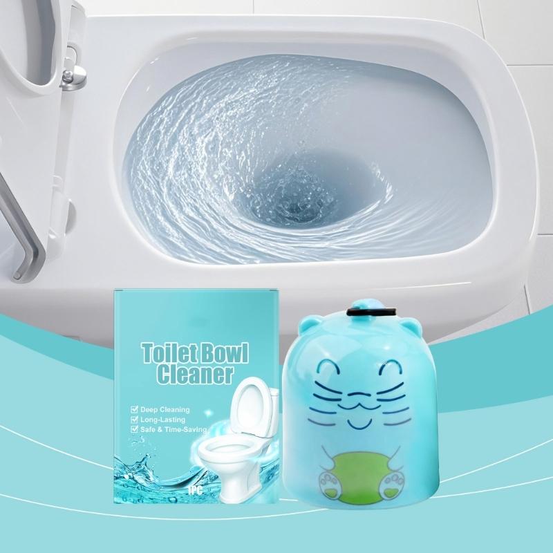 Toilet Bowl Cleaner Effective Cleaning Hard Stains And Fragrant Toilet Cleaner For Easy Drop Convenient Bathroom Use