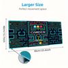 Pac-Man Custom Name Large Size Mouse Pad Large Gaming Table Cushion Non-slip Laptop Tablet Big Mousepad XXL Mat Mini PC Playmat With Lock Edge