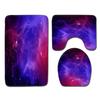 Star Toilet Three-Piece Floor Mat Bathroom Three-Piece Carpet Doormat