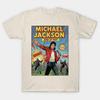 THE KING OF POP Salute To Michael Jackson Poster Graphic Print T-Shirt Men Women Loose Casual Oversized Top Streetwear Harajuku Fashion Summer New Tee