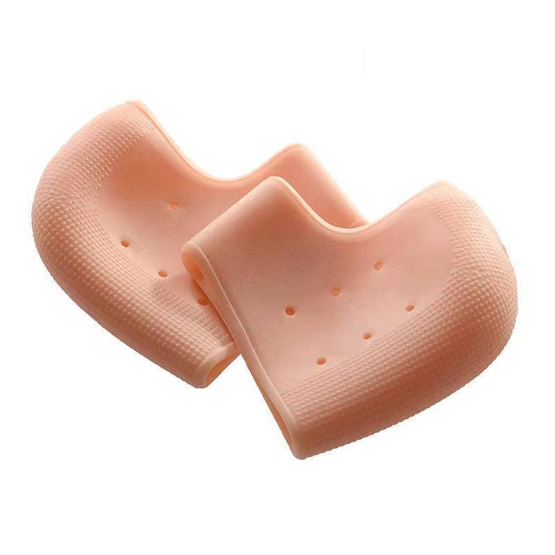 Waterproof Silicone Heel Protector Pads - Moisturizing, Anti-Pain, and Anti-Friction Relief for Shoes.